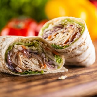 Turkey, Bacon, Ranch Wrap