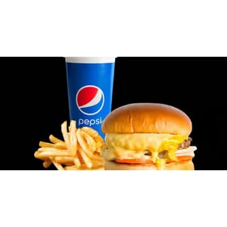 Cheese Burger Combo (Special)