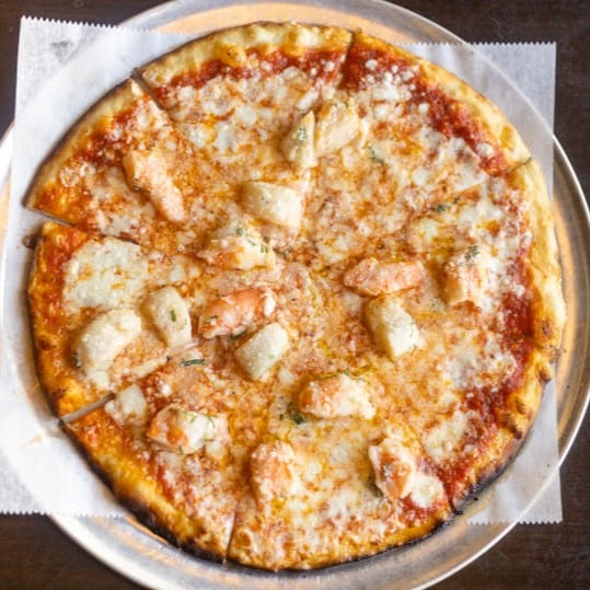 Seafood Pizza.