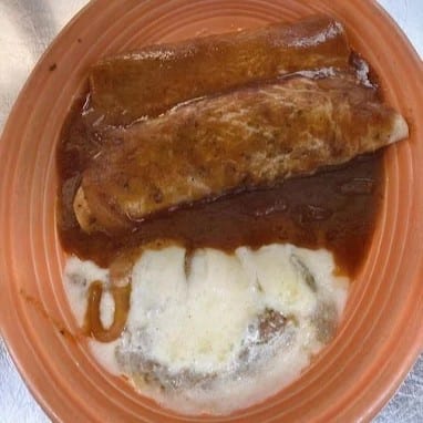 24. One Beef Burrito, One Beef Enchilada & One Chile Relleno.