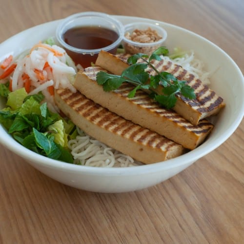 Grilled Organic Tofu - Side order.