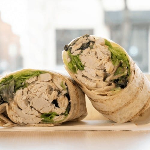 Chicken Caesar Wrap.