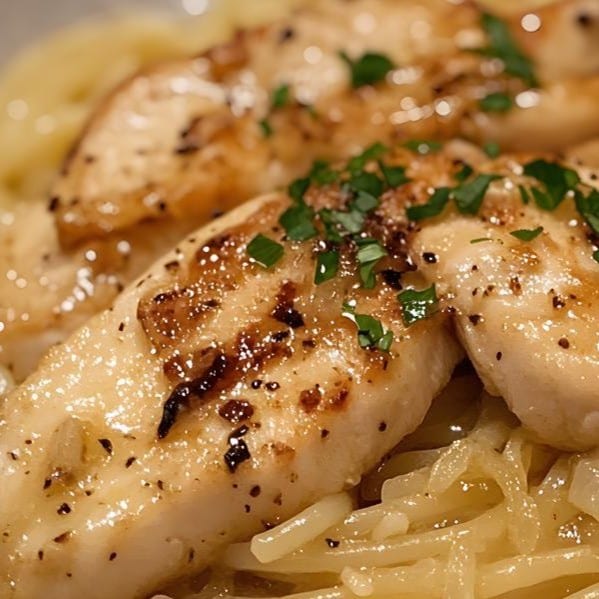 Chicken Piccata Lunch.