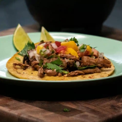 Pork taco.