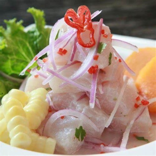 Fish Ceviche.