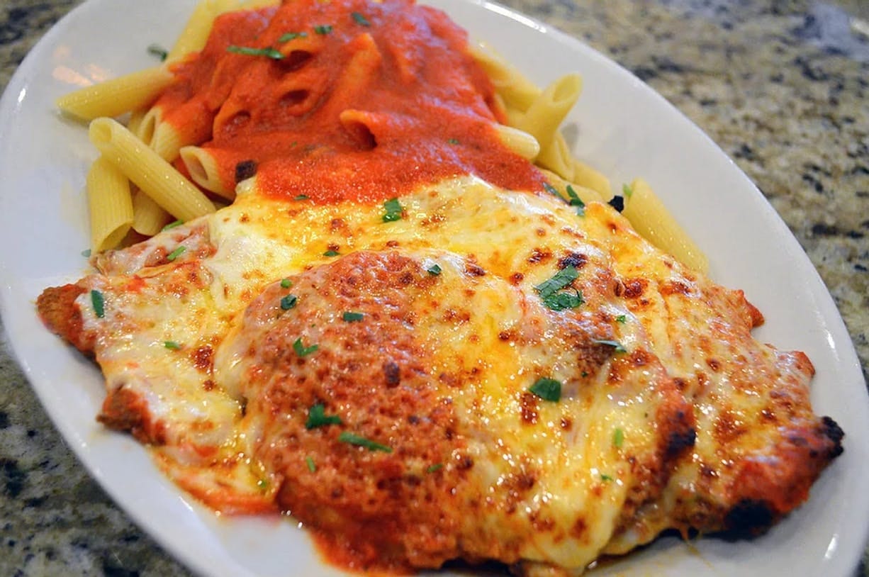 Veal Alla Parmigiana.