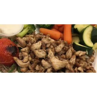 Chicken shawarma wrap