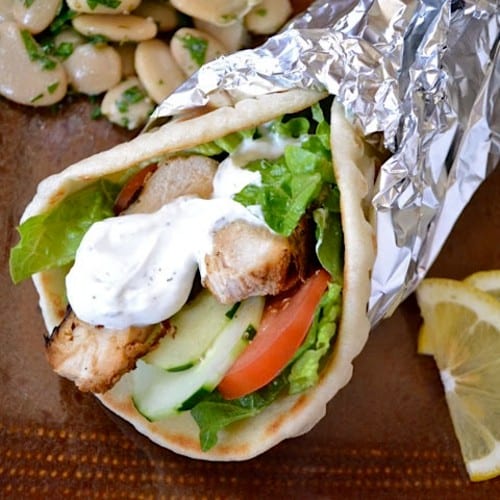 Salmon Wrap.
