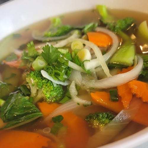 9. Pho Vegetable  (Pho with Mix Vegetable).