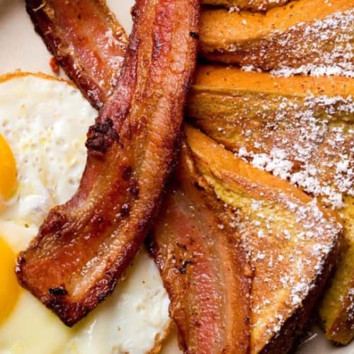 French Toast Egg Specialties.