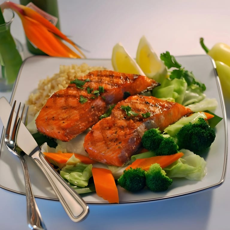 Culinary Mastery in Grilled Salmon 🐟🔥🌊