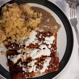 5. Enchiladas de Queso / 5. Cheese Enchiladas