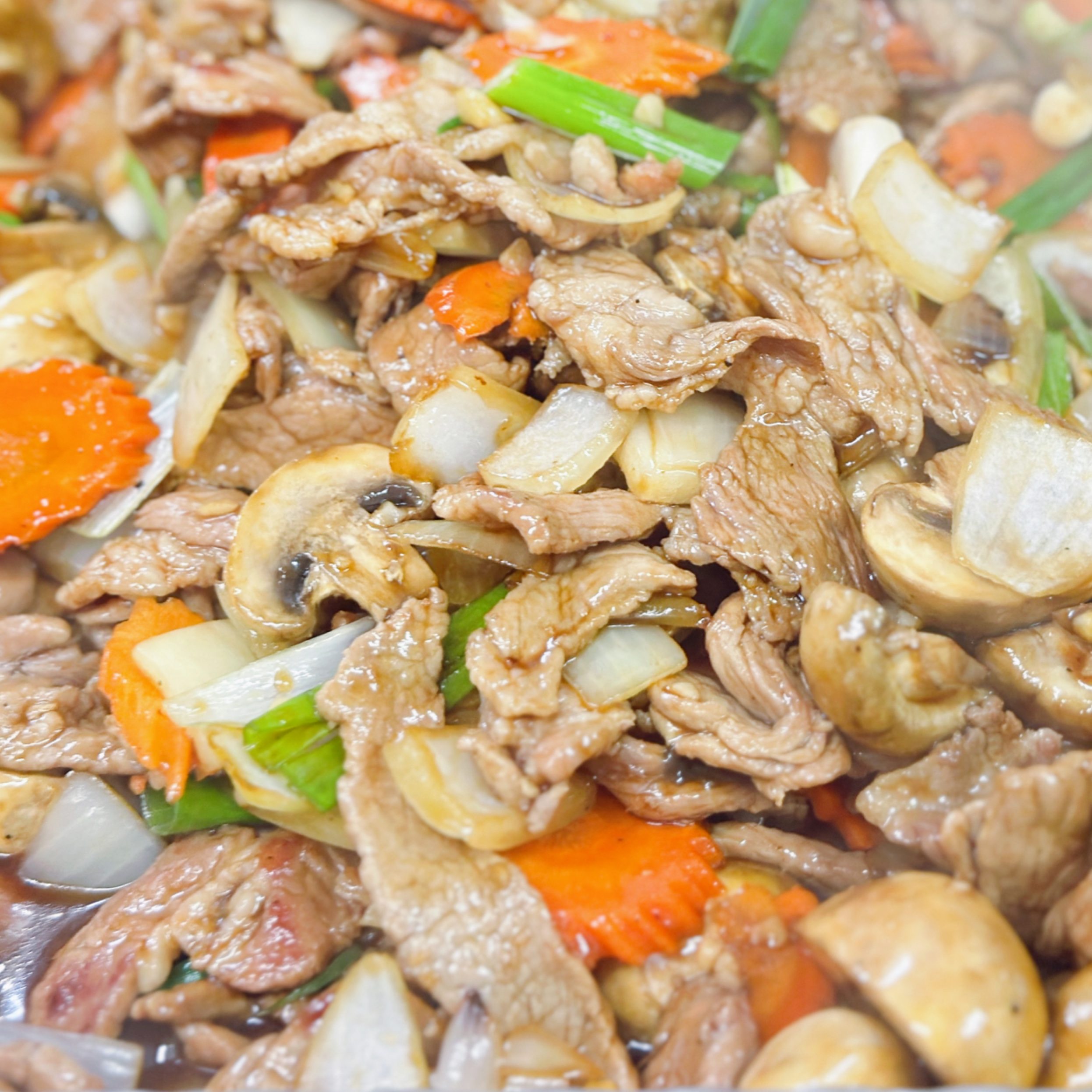 Thai Oyster Sauce (Served with Rice).