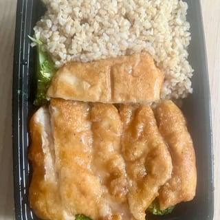 Lemon chicken lunch special