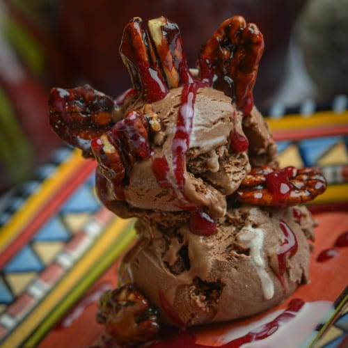 Chocolate Jalapeño Ice Cream.