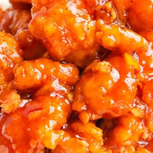 Orange Flavored Chicken.