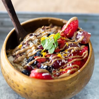 Peanut Butter Acai Bowl