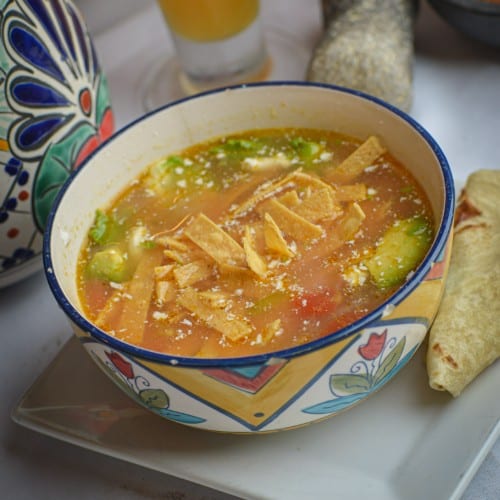 Chicken Tortilla Soup.