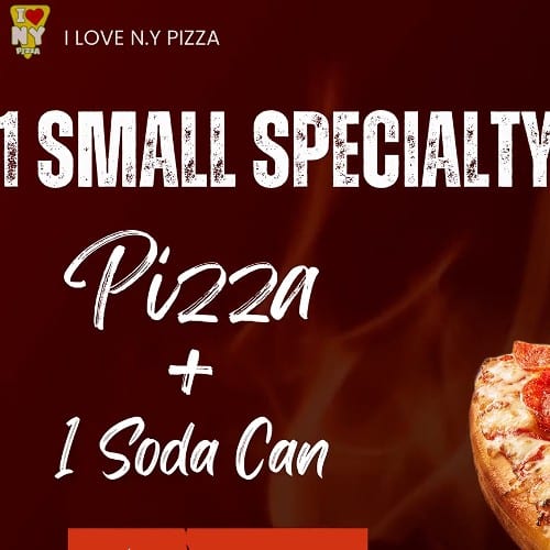 Personal Deal (1 Small Pizza , 1 Can Soda).