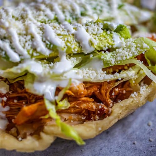 Sopes Asada.