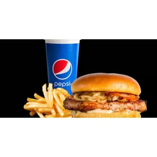 Mushroom Burger Combo