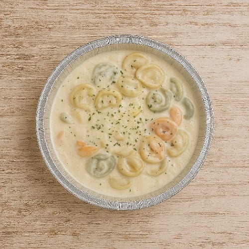 Tortellini Alfredo.
