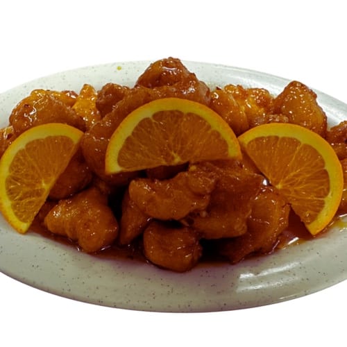 Orange Chicken.
