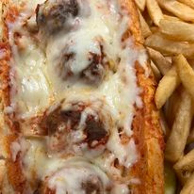 Meatball hoagie.