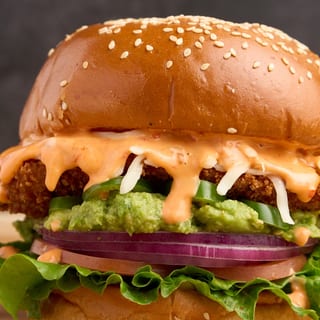 Volcano Chicken Burger