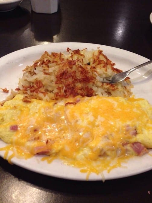 Senior Cheese Omelette.