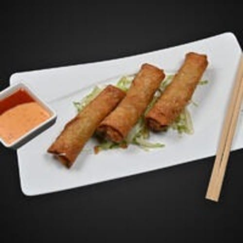 Imperial Vietnamese Chicken Egg Rolls.