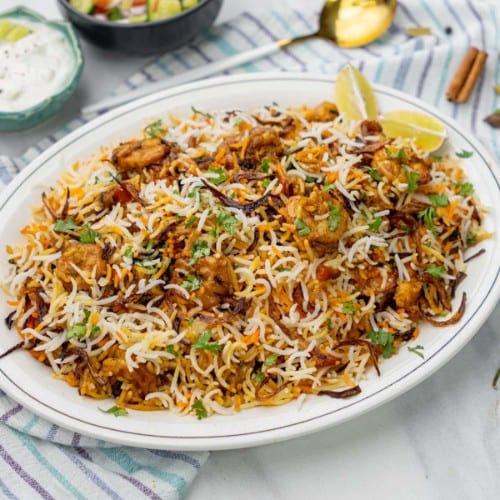 Shrimp Biryani.