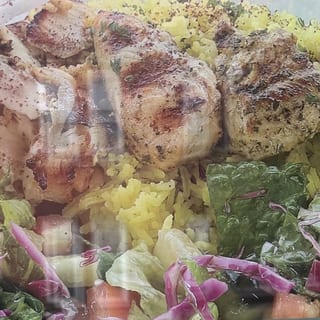 Chicken Shawarma & Chicken Kabab Lunch Special