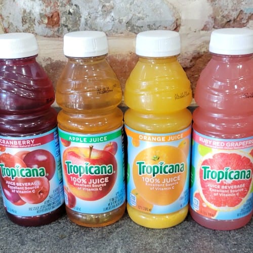 Tropicana Fruit Juice.