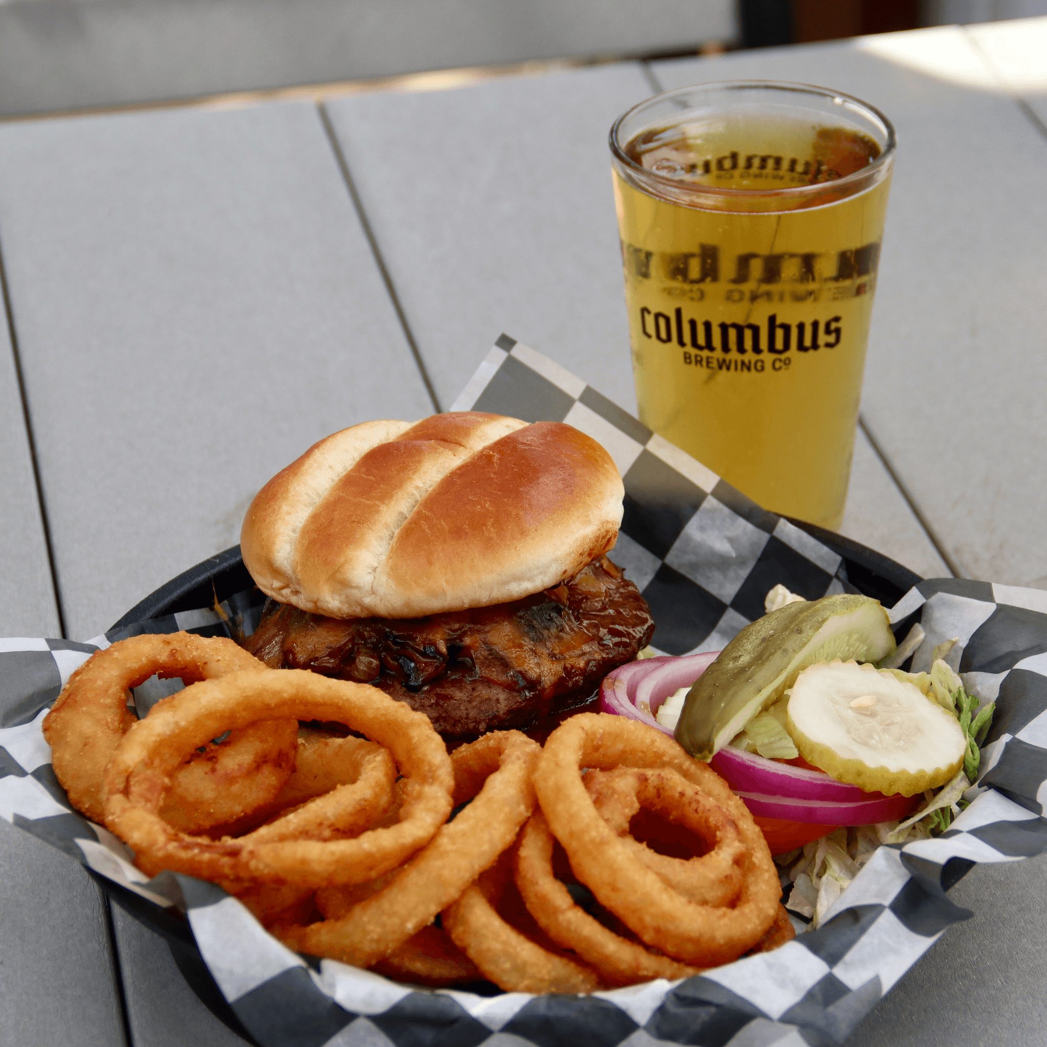 Build Your Own Burger.