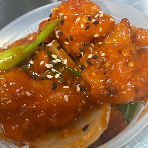 Chili Chicken (10guests).