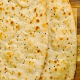 Goat Cheese Naan.