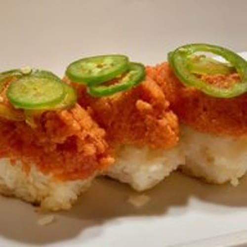 Spicy Tuna Crispy Rice.