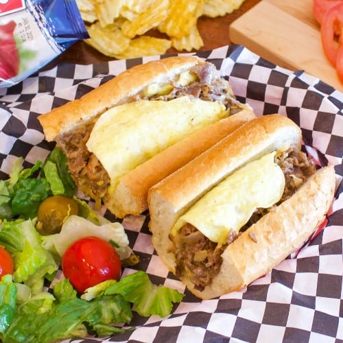 Breakfast Philly Cheesesteak.