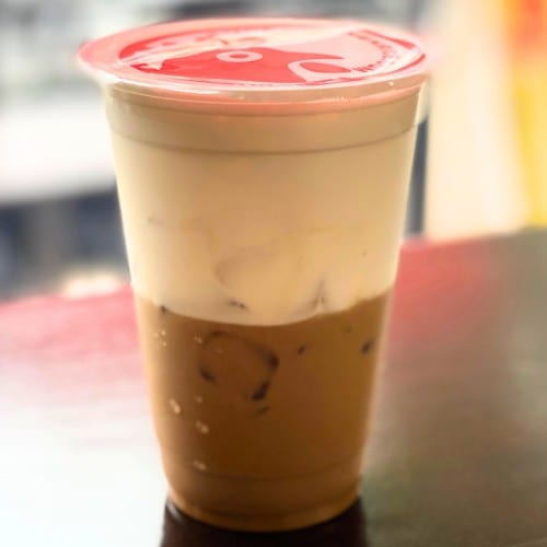 Salted Cream Ice Coffee.