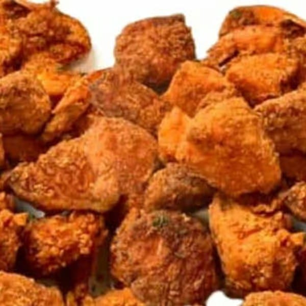 "The Pike" Fried Salmon Basket.