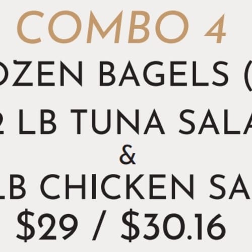 Bagel Combo 4.
