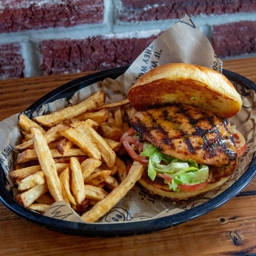 Grilled Chicken Sandwich.