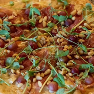 Brie-lliant prosciutto flatbread