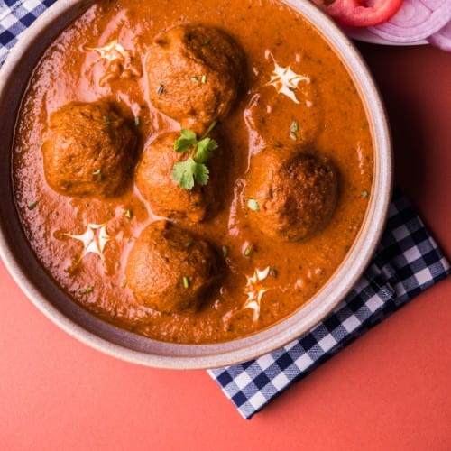 Saffron Malai Kofta.