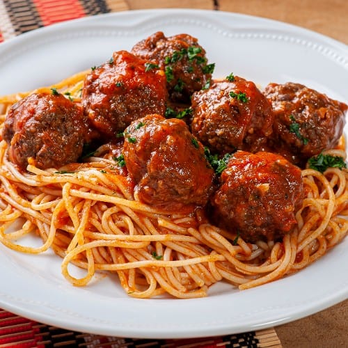 Pasta & Meatballs.