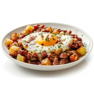 Corned Beef Hash & Eggs