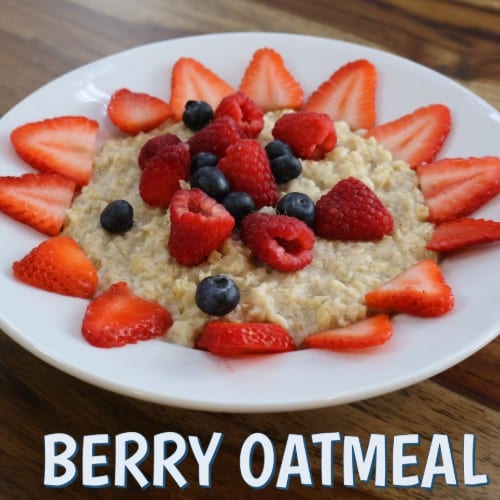 Cranberry Pecan Oatmeal.