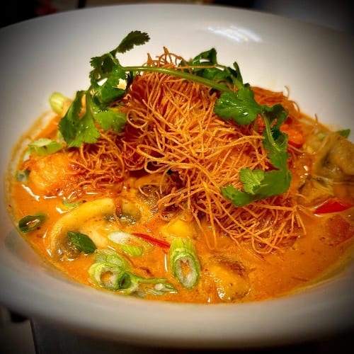 Tornado Shrimp Curry Bowl.