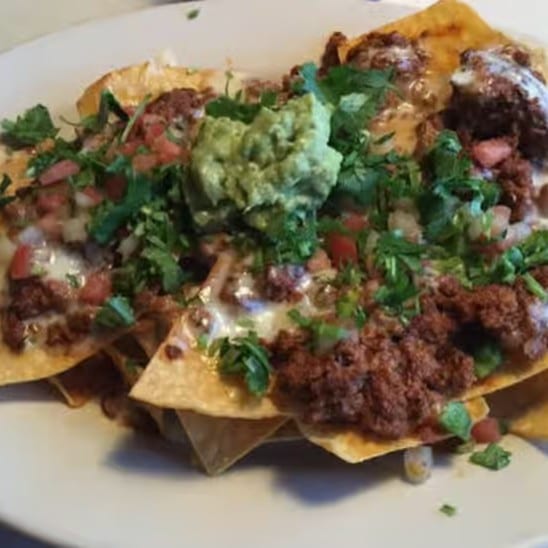 Ground Beef Nachos.